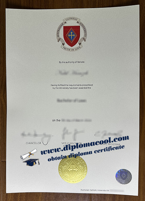 Australian Catholic University diploma