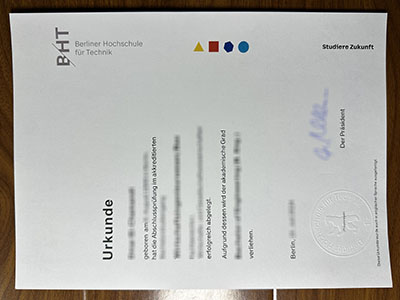 BHT Berlin diploma1