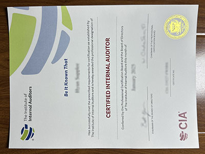CIA certificate1