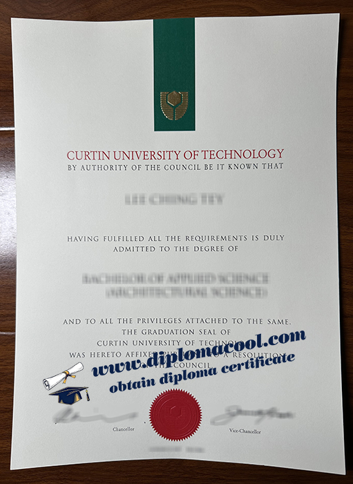 Curtin University diploma