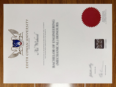 Edith Cowan University diploma1