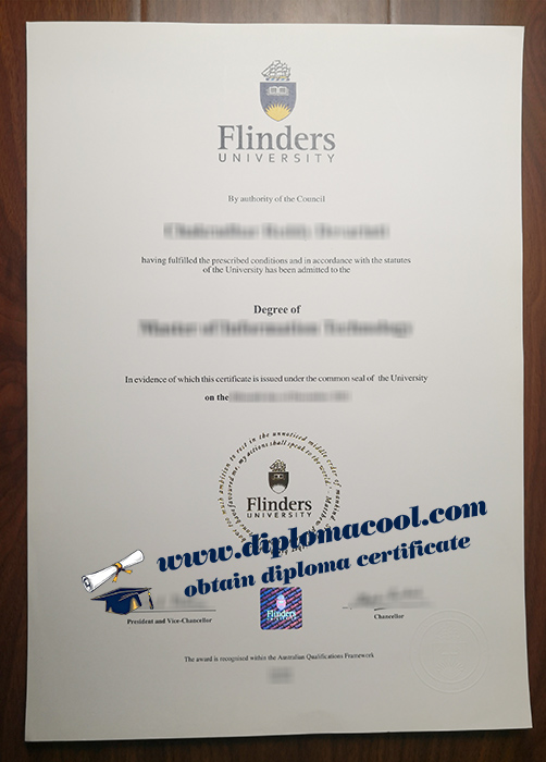 Flinders University diploma