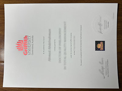 Griffith University diploma1