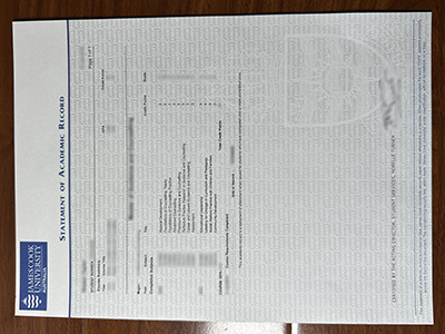 James Cook University transcript1