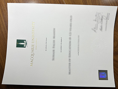 Macquarie University diploma1