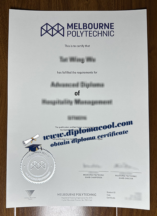 Melbourne Polytechnic diploma