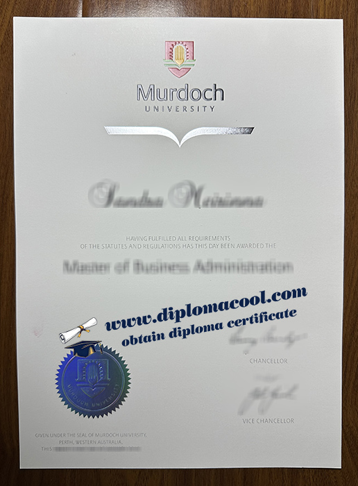 Murdoch University diploma