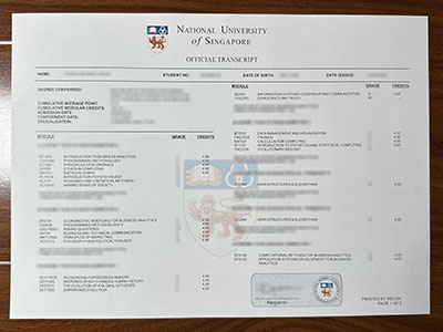 NUS transcript1