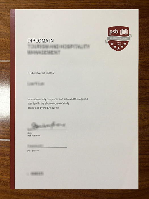 PSB Academy diploma
