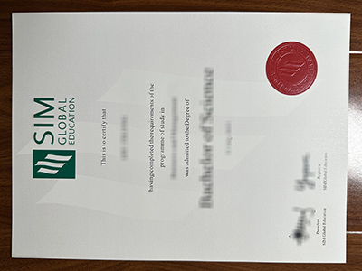 SIM Global Education diploma1