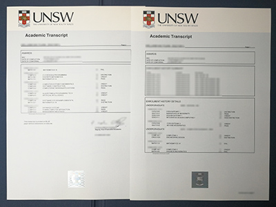 UNSW transcript1