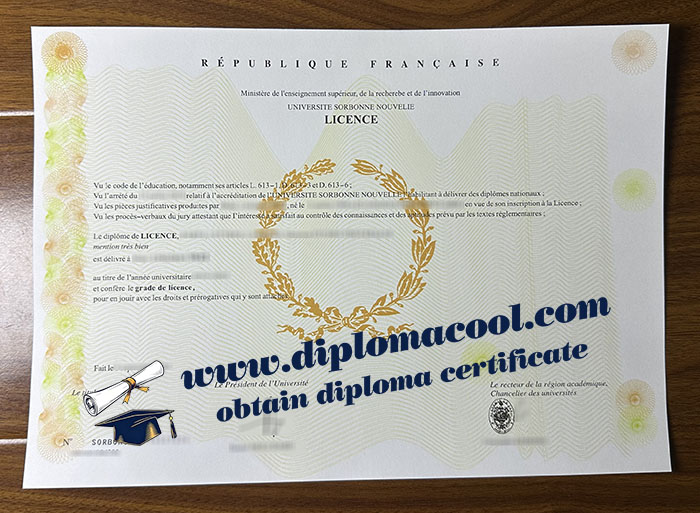 Université Sorbonne-Nouvelle diploma