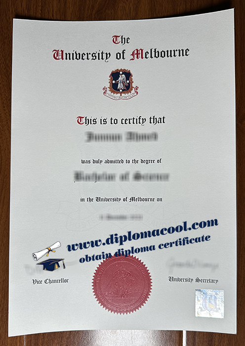 University of Melbourne diploma