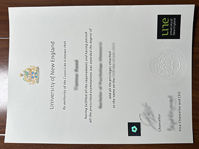 University of New England diploma1