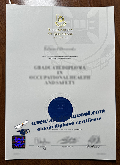 University of Queensland diploma