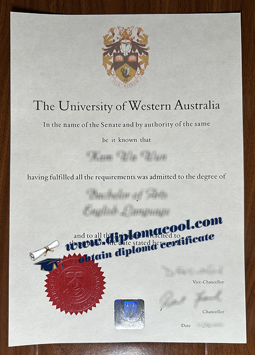 University of Western Australia diploma