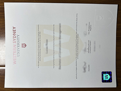 Western Sydney University diploma1