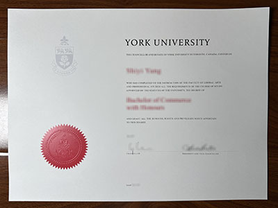 York University diploma1