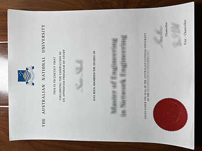 Australian National University diploma1