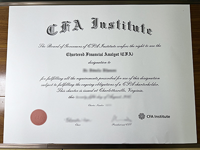 CFA certificate1