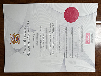 CIMA certificate1