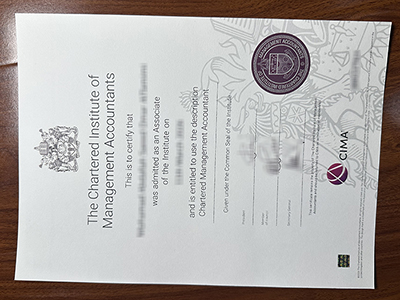 CIMA certificate2