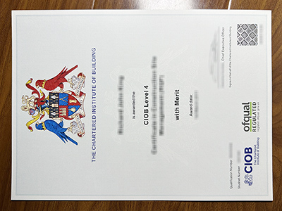 CIOB membership certificate1