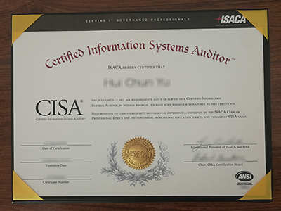 CISA certificate1