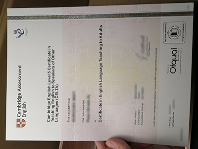 Cambridge CELTA certificate1