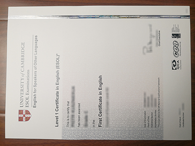 Cambridge Esol certificate1