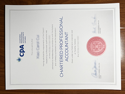 Canada Ontario CPA certificate1