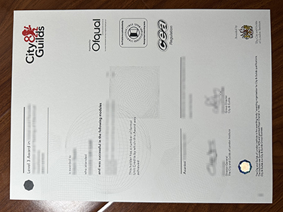 City & Guilds certificate1