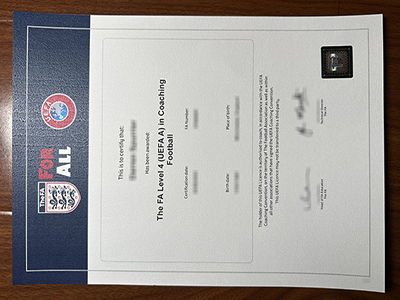 FA Level 4 in Coaching Football diploma1