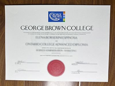 George Brown College diploma1