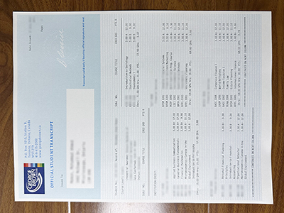 George Brown College transcript1