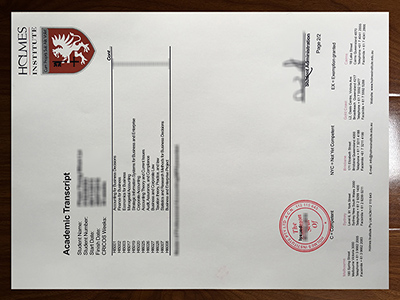 Holmes Institute transcript1