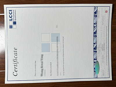 LCCI certificate1