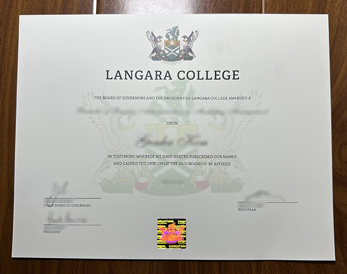 Langara College diploma