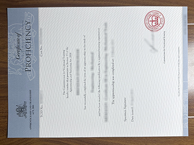 NSW Certificate of Proficiency1