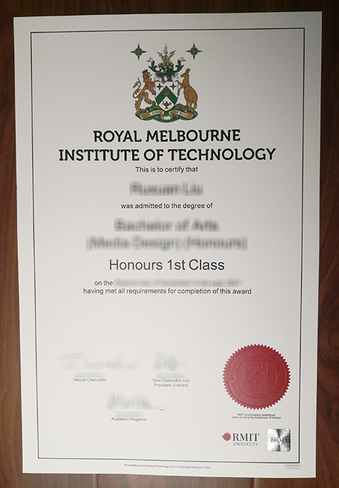 RMIT University diploma