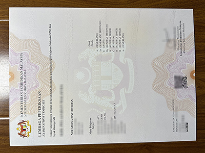 SPM certificate1