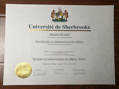 Université de Sherbrooke diploma1