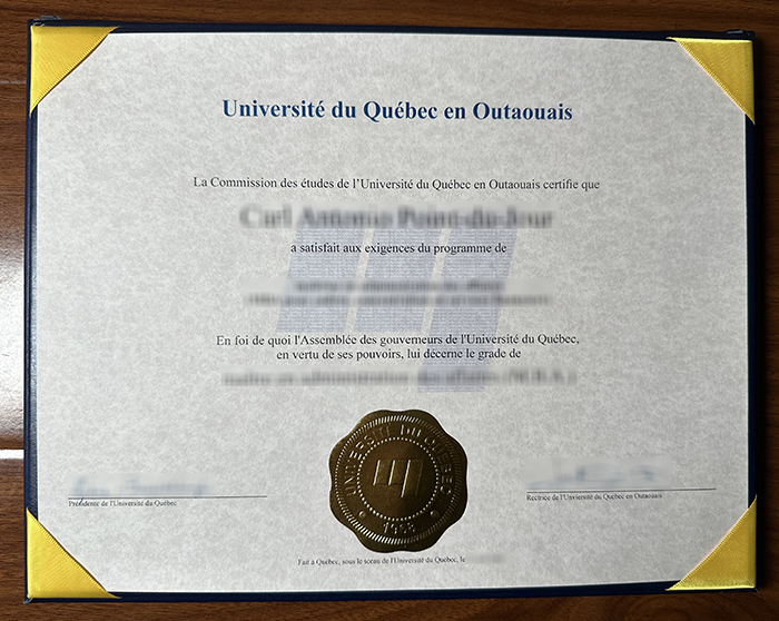 Université du Québec en Outaouais‌ diploma