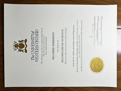 University of Western Ontario diploma1