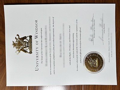 University of Windsor diploma1