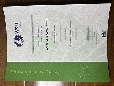 WSET certificate1